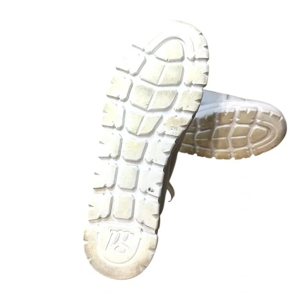 Paul Green castle platform leather cream white Sneakers 8 - Picture 8 of 10